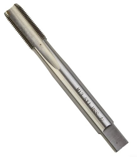 M13,5 x 1,0 mm Gewindebohrer, Linkshänder, HSS, verschleißfest, allgemeine Anwendungen, Eisen- und Nichteisenmetalle, glatt poliert