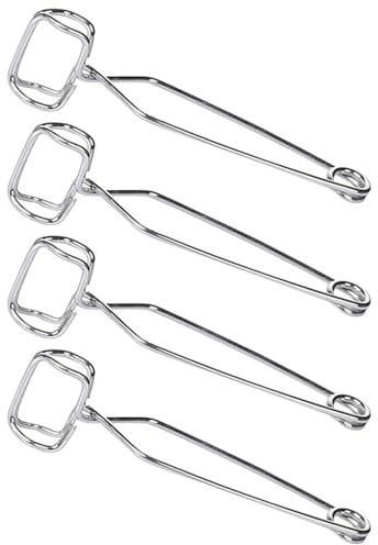 Reagenzglas-Stahlclip, 4 Stück, 11,3 cm Feder-Reagenzglas-Stahlklemme, Labor, verchromte Eisen-Reagenzglashalter, Reagenzglas-Zange, Stahl-Clip-Klemme, Teströhrchenhalter, Labor-Experimentierwerkzeug