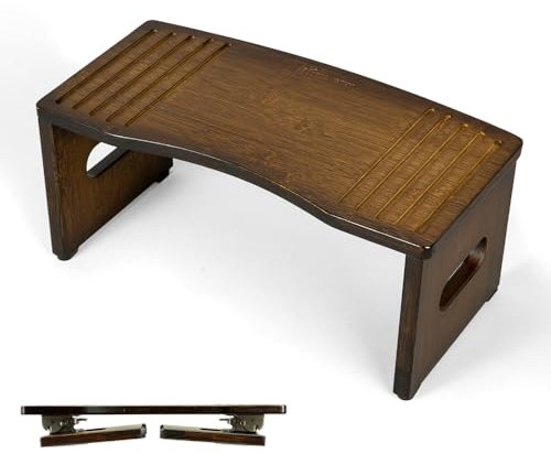 StrongTek Faltbarer Toilettenhocker, Rutschfester Kothocker für Erwachsene, 7,5 Zoll hoher Hocker für die Toilette, Langlebige Hockhilfe zum Kacken, Leicht zu Verstauen