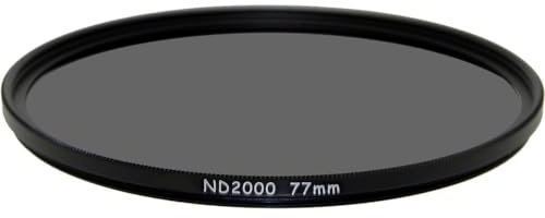 Objectif d'appareil photo 62 mm en verre trempé ND2000 Filtre à densité neutre 11 arrêts pour appareil photo sans miroir Panasonic Lumix GH7 avec Lumix G Leica DG Vario-Elmarit 12-60 mm f/2.8-4.0