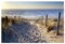 Scenolia Brise Vue imprimé SOIRÉE À LA Plage, 300 x 200 cm (LxH), 100% occultant, Made in France Colliers de Fixation offerts