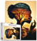 Black Girl Puzzles 1000 Teile für Erwachsene, Familien (Afrika, Frau, Elefant, Giraffe, Baum des Lebens) Teile passen perfekt zusammen, 50 x 70 cm, Landschaftsaufführung, rahmenbares magisches Puzzle
