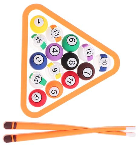 MAGICLULU Billard Kuchen Dekor 2 Stück Aus Flexiblem Kleber Selbstgemacht Backdekor Für Geburtstagsfeiern Und Hochzeiten Vielseitig Verwendbar Sicher Und Praktisch