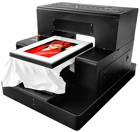 PEIXU Multifunktions Flachbettdrucker A3 DTG DTF 42x30cm mit L805 Druckkopf, Automatischer Stoffdrucker 1440x1440 DPI für Direktdruck Transferdruck