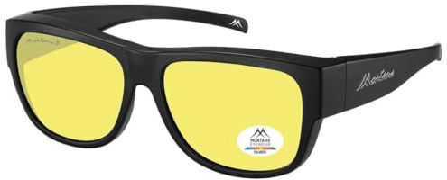 Polarisierende Montana Sonnenbrille/Überbrille inklusive Etui in vier Farben FO10C