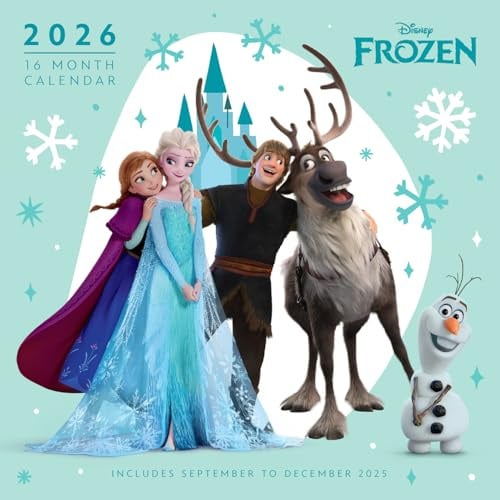 Kalender 2026 Frozen Idyllic World - Wandkalender 30x30 cm