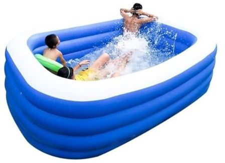 Tragbarer, aufblasbarer Pool in voller Größe, PVC-Liegebecken for Familien-Wasserpartys, Garten