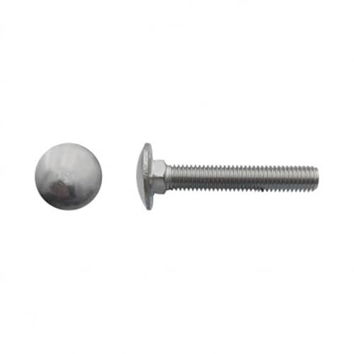 Vis tête ronde collet carré (TRCC) Inox A2-6 x 55 mm- Vendu par 100