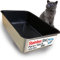 iPrimio Non-Stick Plated Stainless Steel XL Cat Litter Box - Extra Large High-Sided Litterbox for Big Cats - Never Absorbs Odor, Stains, or Rusts - Easy Cleaning Cat Litter Tray (1 Teflon-Coated Pan)