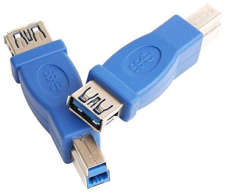 Adaptador USB 3.0 tipo B macho a A hembra