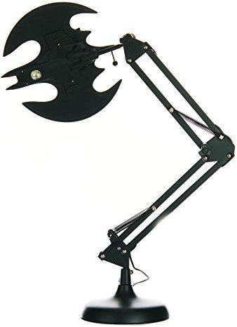 Batman Batwing Flexibles Licht - Offiziell lizenziertes DC Comics Flexibler Schreibtischlampen, ideal für Büro & Zuhause, Sammlerartikel für Comicbuch-Fans, betrieben über USB