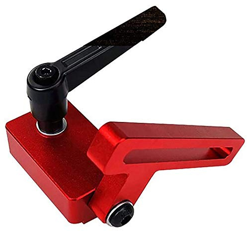 POFET Mitre Track Stop, Miter 30mm/45mm T-Slot Tracks Woodworking DIY Manual Tool Miter for T-Slot T-Tracks