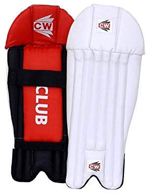 CW Wicket Keeping Pads Crciket Schutzausrüstung Wicket Keeping Pads für Männer Erwachsene volle Größe Männer Wicket Keeper Guards Club Academy Sport Trainingshilfe Männer Größe Wicket Keeper Pads