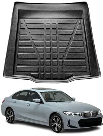 Kofferraumwanne Laderaumwanne für BMW 3er G20 2019-2025 Gummi TPE Schwarz