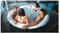 SUNSPA Spa Gonfiabile Rotondo 4 Posti