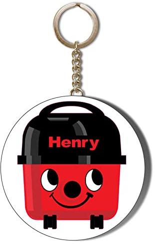 Gift Insanity CARTOON HENRY HOOVER SMILING - 58mm Long Chain Keyring Bottle Opener