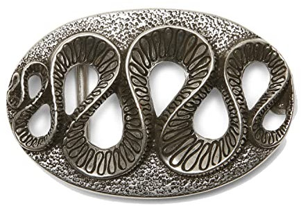 VaModa Gürtelschließe 4,0 cm | Wechselschließe Gürtelschnalle Buckle 40mm | Modell 'Vidon' | Gürtelschließe für Wechselgürtel
