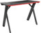 Mars Gaming MGD100RGB, Tavolo Gaming RGB, Mousepad XXL, Supporto Cuffie + Bottiglia, 100x60cm, Nero