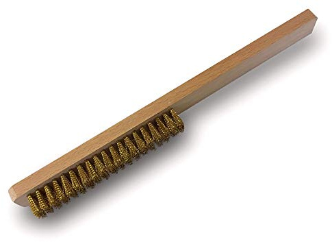 Kibros Lot 10 brosses fines bijoutier garnissage laiton nettoyage bijoux