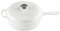 Le Creuset Cassadou Signature en fonte émaillée, 3,75 l, blanc