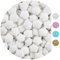 EinsSein 0,5kg Schokolinsen Sterne Schokosterne weiss glanz Schoko Schokodragees - Gastgeschenke Weihnachten Taufe Babyparty Hochzeit - Altervative für Hochzeitsmandeln - perfekt für Candy Bar