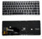 BIUMALL US Layout with Backlight Pointer Keyboard Compatible with HP EliteBook 840 G1 G2 / 850 G1 G2 / 745 G1 G2/HP ZBook 14 5U G2