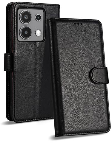 Case Collection pour Coque Xiaomi Redmi Note 13 4G - Etui en Cuir avec Fentes Cartes [Blocage RFID] Antichoc [Béquille] Housse Protection pour Coque Redmi Note 13 4G