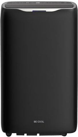 BE COOL 4in1 Klimagerät 14.000 BTU BC14KL2402FW – Kühlen: 14.000 BTU, Heizfunktion, bis max. 125 m³, WiFi-Steuerung, Fernbedienung, schwarz