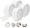 SNAIL GARDEN 4 Rotoli Nastro Sigillante per Bagno e Cucina - Autoadesivo Impermeabile con Rinforzo PVC, Adatto a Pavimenti, Pareti, Finestre (3.2M×3.8CM)