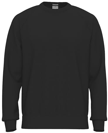 SoftSpun Pullover Herren Baumwolle – Sweatshirt Herren ohne Kapuze, Klassischer Pulli Regular Fit für Alltag & Arbeit