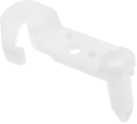 LIFKOME Refrigerator Door Hook Stopper Fridge Freezer Hinge Catch Secure Closure Replacement Part for Multiple Models Plastic Door Fixed Hinge Limit for Home and Commercial Use