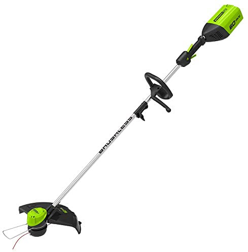 Greenworks Battery String Trimmer G60LT (Li-Ion 60V 40cm cutting width 6000rpm 2mm thread diameter variable speed control two-piece handle without battery and charger)