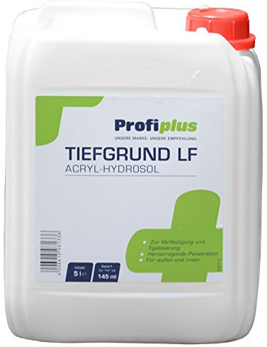 Profiplus PROFI-TIEFGRUND LF 5l Grundierung Acryl-Hydrosol innen und aussen pigmentiert