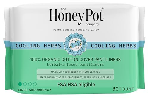 The Honey Pot Company - Herbal-Infused Pantiliners Everyday - 30 Pad(s)