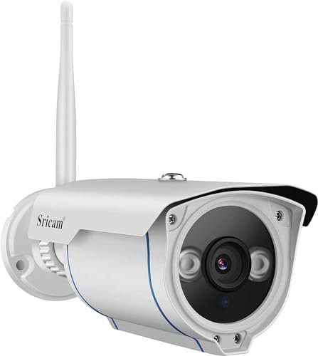 Sricam SP007 -S Outdoor WiFi Überwachungskamera Unterstützung NVR 3MP IP CCTV Kamera IP66 Wasserdicht, Nachtsicht