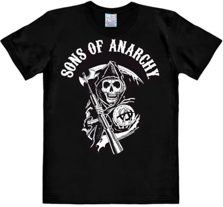 Logoshirt® Sons of Anarchy Logo T-Shirt Damen & Herren