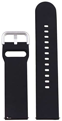 ibasenice 1stück Silikon Armband Für Solar Smartwatch Ergonomisches Langlebiges Uhrenarmband Für Sport Und Alltag Einfache Montage Und Angenehmer