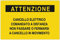 ►Segnali Proprietà Privata - ATTENZIONE CANCELLO ELETTRICO COMANDATO A DISTANZA NON PASSARE O FERMARSI A CANCELLO IN MOVIMENTO - Cartello plastica rigida (Forex® 3mm) - f.to 300 X 200 mm (34.013)