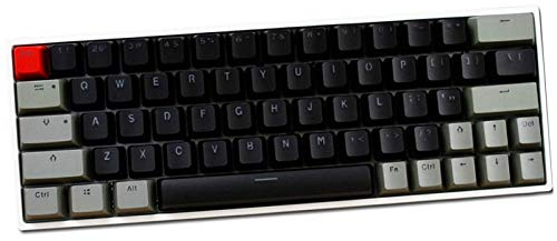 Tsung Keycaps, 64 Keycaps Backlight Mechanische Tastatur PBT Keycaps Gaming Keycaps für GK64 / SK64 Keyboard Keys (Nur Keycaps