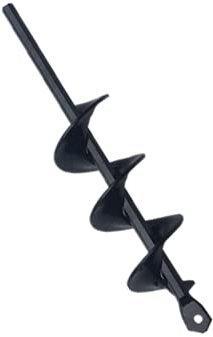Hitopin 5 (D) * 22 (W) cm Foret Hélicoïdal Tariere Jardin, Perceuse Professionnelle Perceuse Hélicoïdale Manuelle Pour, Tarière de Jardin,Bon Outil Pour Creuser Des Trous Dans la Cour