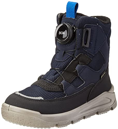 Superfit Mars warm gefütterte Gore-Tex Schneestiefel, SCHWARZ/BLAU 0050, 30 EU