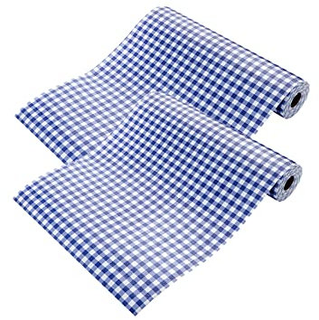 Kitchen Cabinet Drawer Liners - Anti Slip, Non-Adhesive, Waterproof Mat - Non Slip Cupboard Liner - Fridge & Cabinet Mats Protector (2 Rolls, 300 * 30cm)