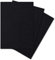 ARTOZ 25x Briefpapier - Schwarz DIN A4 297 x 210 mm - Edle Egoutteur-Rippung - Hochwertiges Designpapier Urkundenpapier