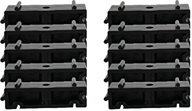 well2wellness® 10 x Distanzstück Abstandhalter 50mm für Rohrschellen Rohrklemmen und PVC Rohr