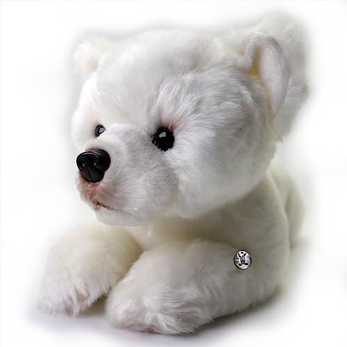 Eisbär Teddy Kuscheltier Plüschtier Polarbär Bär liegend BJÖRN