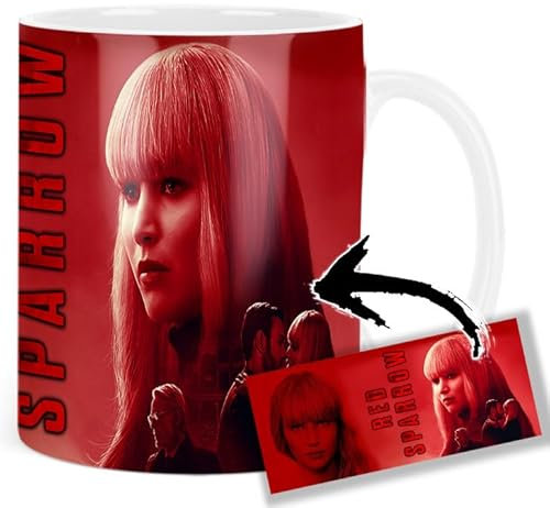 Red Sparrow Jennifer Lawrence Tasse Keramikbecher Mug