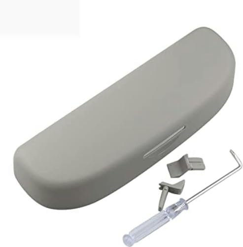 BOLNEY Scatole per Occhiali da Sole per Auto,per Jeep Compass 2017 2018,Montato su Veicolo Scatola Porta Occhiali per Occhiali da Sole