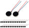 DiGiYes Lot de 20 mini moteurs vibrants CC 3 V 12 000 tr/min 10 x 3 mm pour téléphone portable et tablette