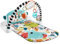 Fisher-Price Kick & Play Glow & Grow Klavierteppich Kicks mit Lichtern und Sounds, Spielzeug für Neugeborene, spanische Version (HWY54)