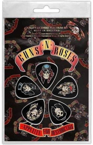 Guns N' Roses Appetite For Destruction Guitar Picks